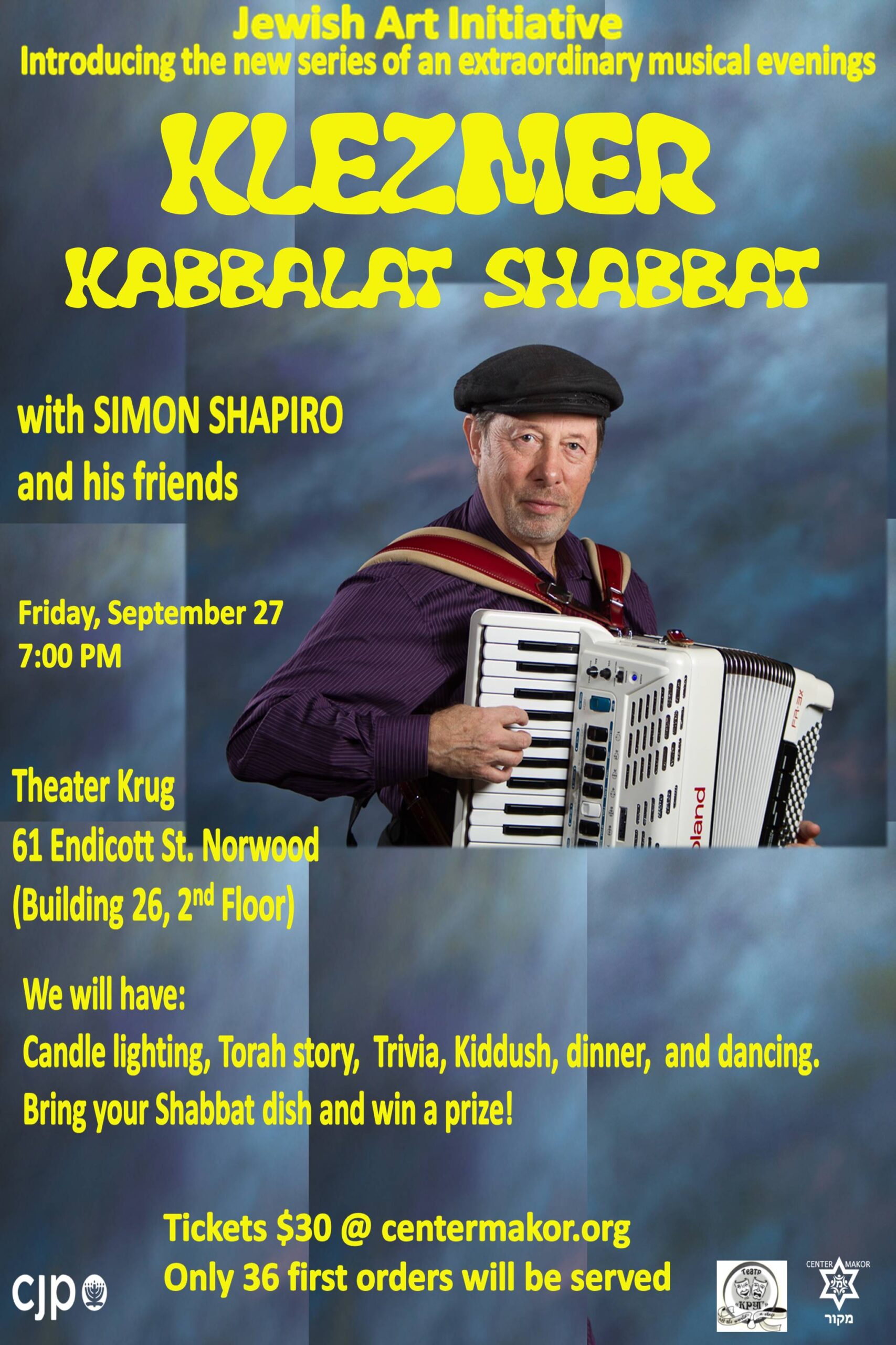 Klezmer Shabbat Fl Klezmer Kabbalat Shabbat