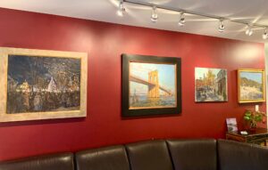 Viktor Butko impressionist paintings at the Holiday exhibit from October 25–December 25th and the Gallery closing on December 31, 2022