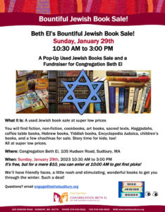 Bountiful Jewish Book Sale