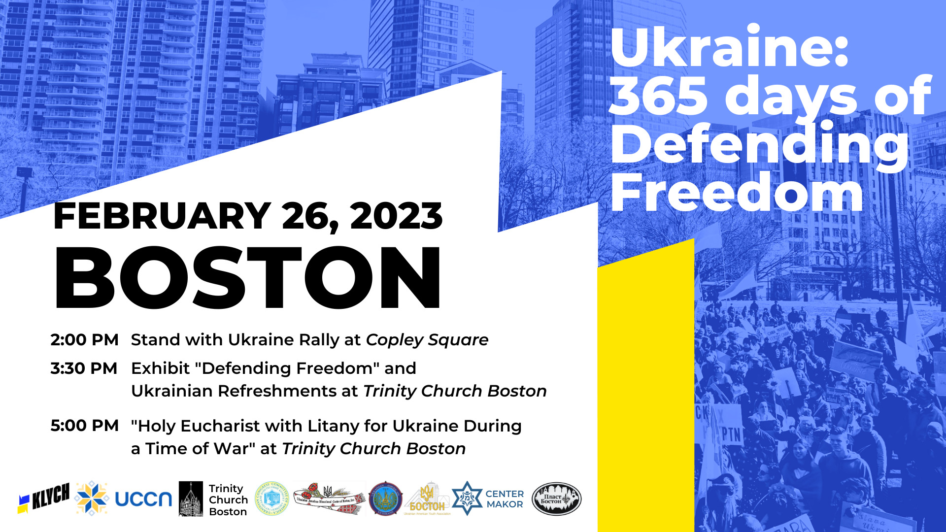 Ukraine 365 days of Defending Freedom