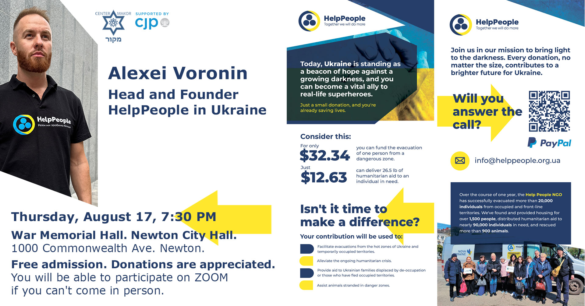 Meet Alexei Voronin, Head and Founder, HelpPeople in Ukraine