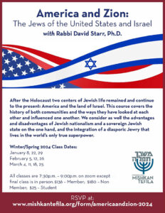 America and Zion: The Jews of the United States and Israel