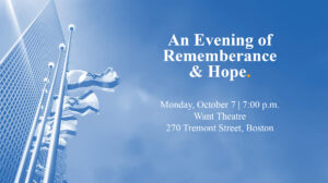 An Evening of Remembrance & Hope