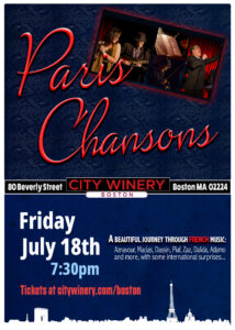 Paris Chansons in Boston