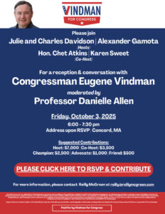 A Conversation & Fundraiser with Congressman Eugene Vindman (VA-07)