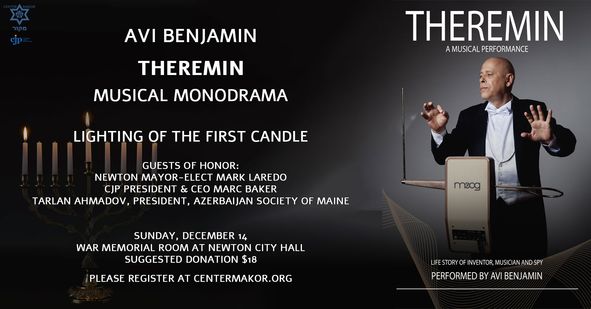 Avi Benjamin. Theremin. Musical Monodrama.