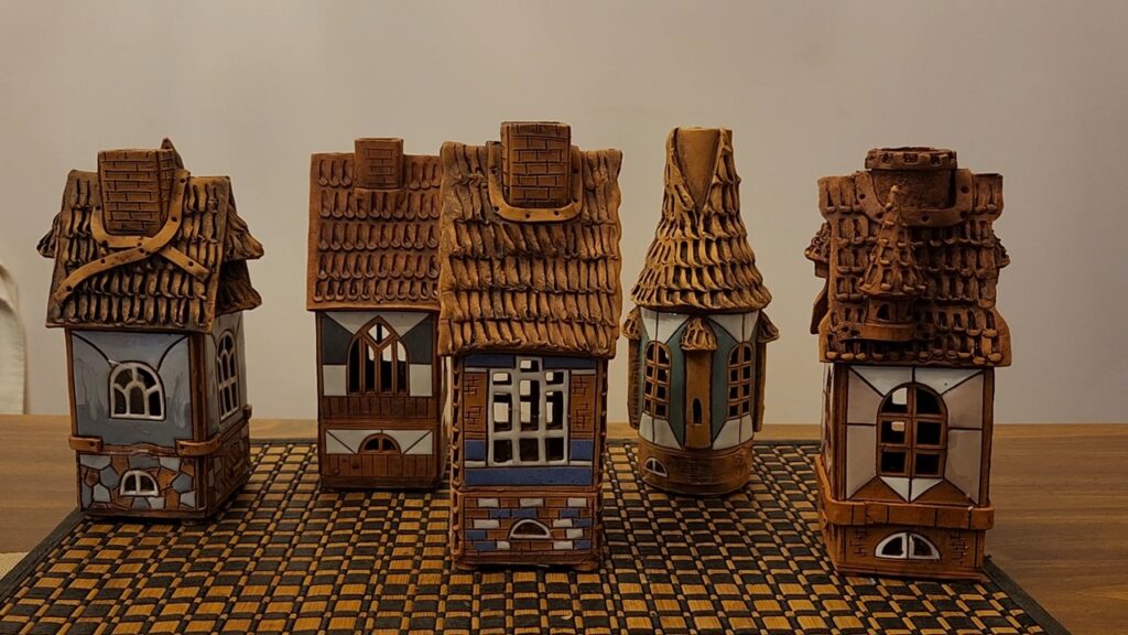 House candle holders