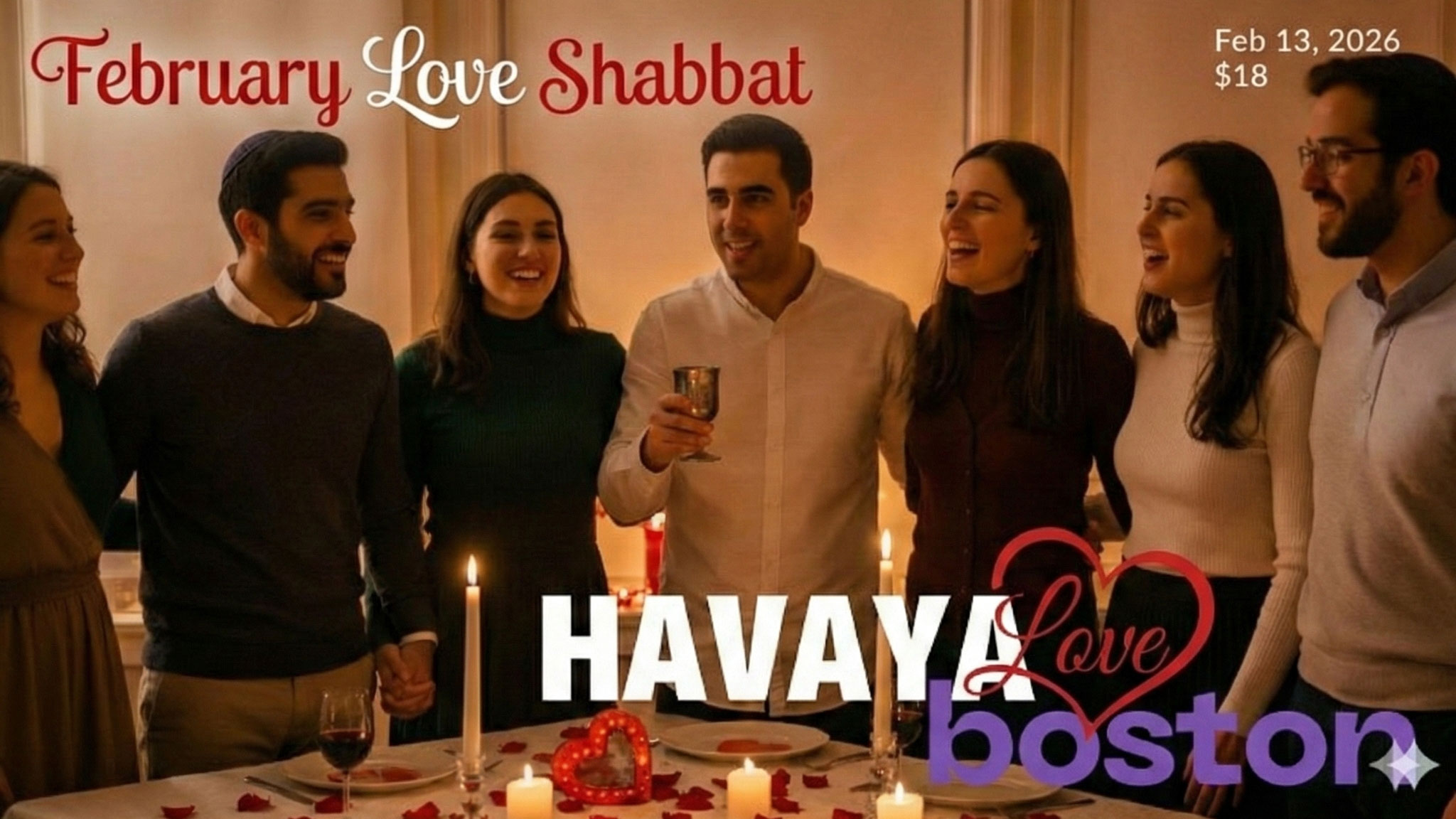 February Love Shabbat Dinner