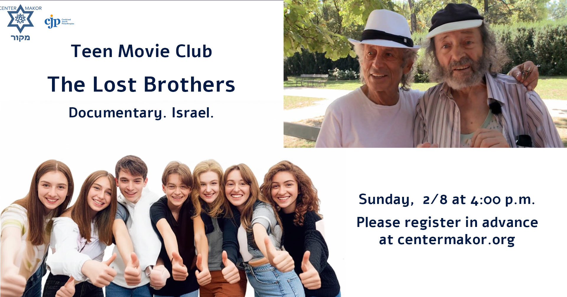 Teen Movie Club – The Lost Brothers – Documentary, Israel