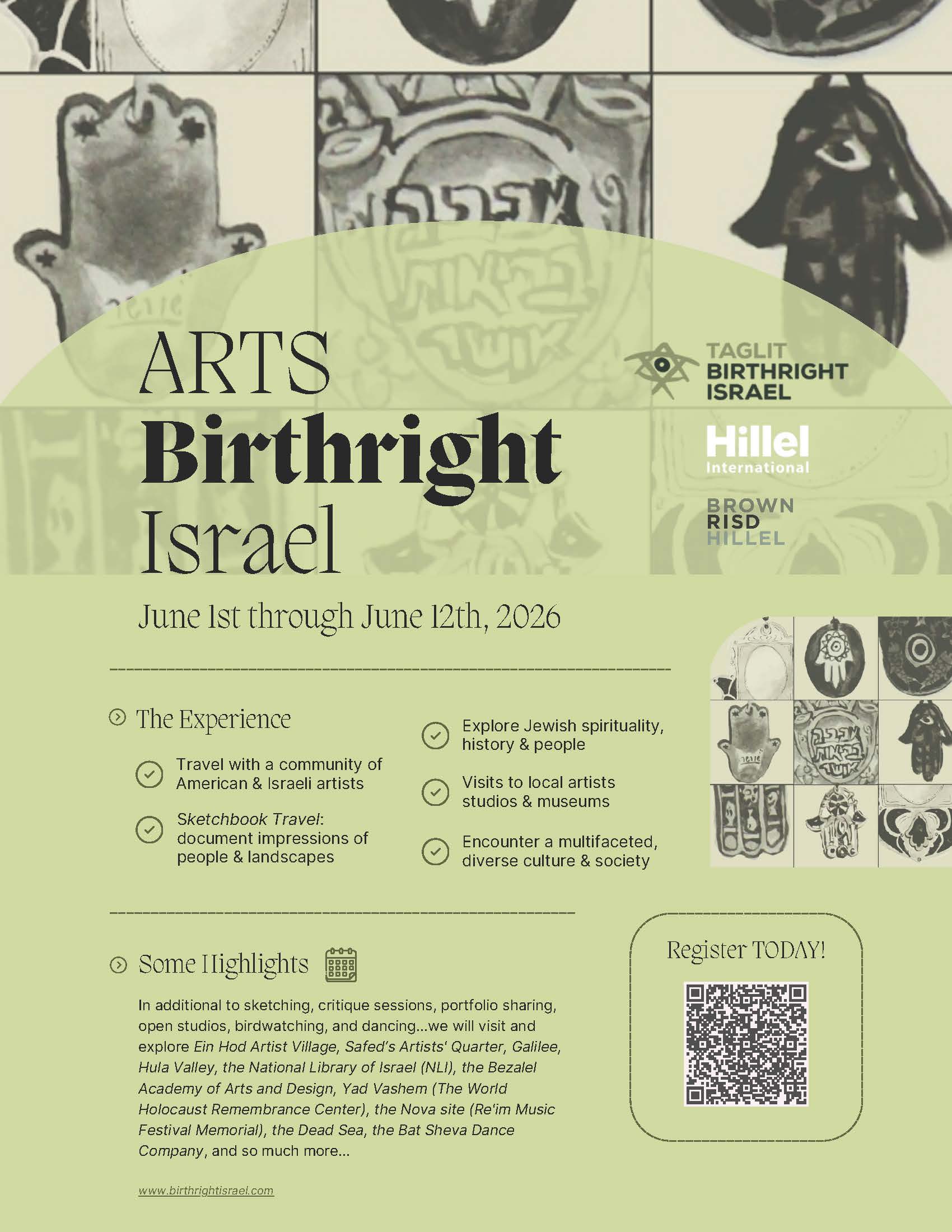 Arts Based Birthright Trip