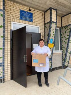 Medical supplies for Ukraine: The Delivery to Burty, Kiev oblast was successful