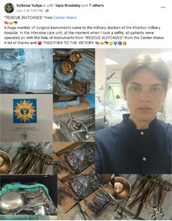 Medical Supplies to Ukraine