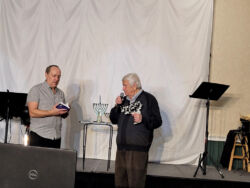 25th Annual Artistic Hanukkah Festival. The Live Achievement Award was presented to Mikhail Khazin for his bright and fruitful work as a journalist in our community.