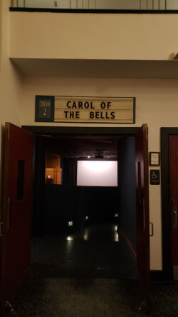Carol Of The Bells at West Newton Cinema.