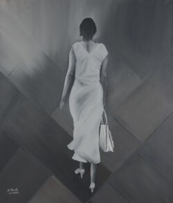 Original Available -800 $. 85X100 Oil on canvas Italian Woman 1 איטלקיה 1