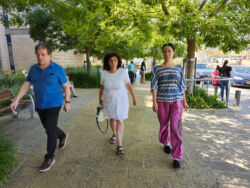 Mission to Israel. Going to hospital to visit hospital and IDF soldiers.